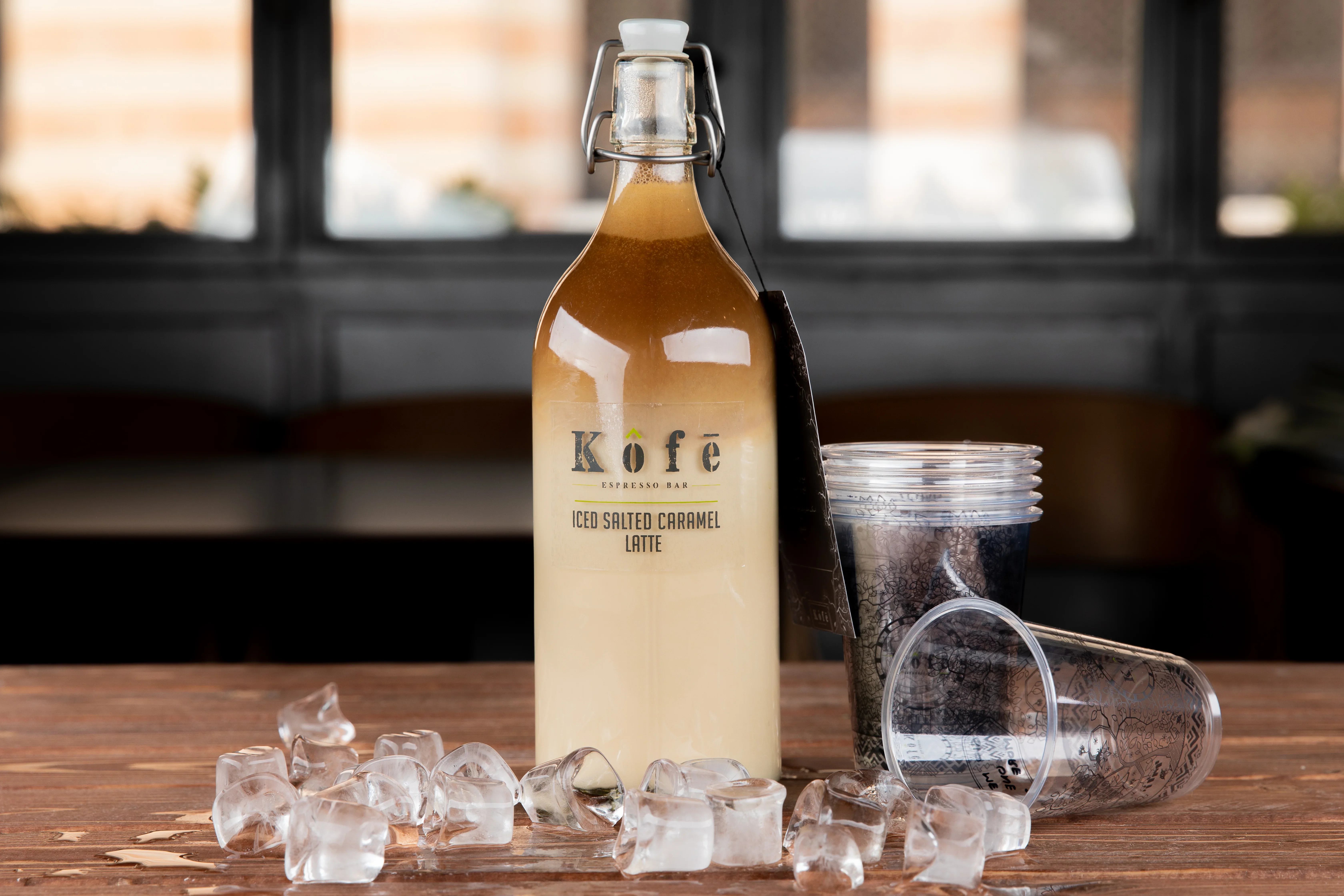 Iced Salted Caramel Latte Bottle